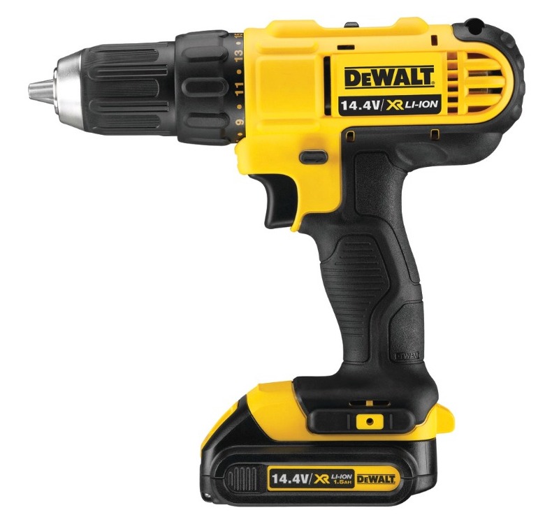 DEWALT DCD734S2 14.4 VOLT 1.5 AH ŞARJLI DARBESİZ VİDALAMA/MATKAP -