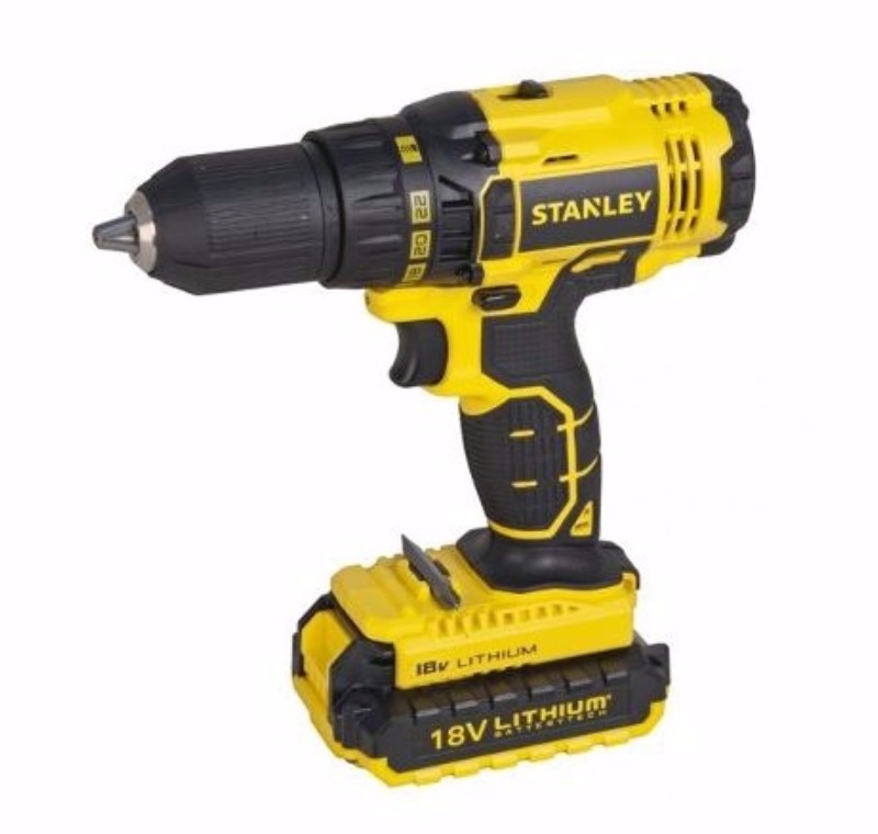 Stanley 18V Li-on Şarjlı Darbesiz Matkap -